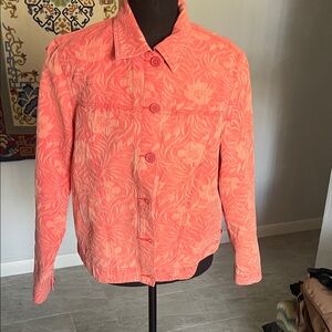 Coldwater creek cotton jacket